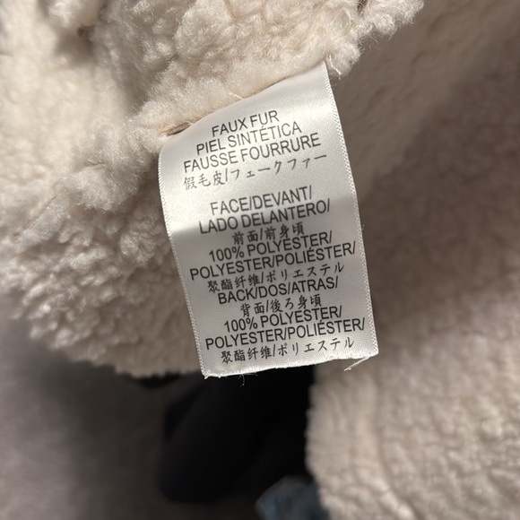 BCBG Shearling and Suede Coat - Picture 5 of 5